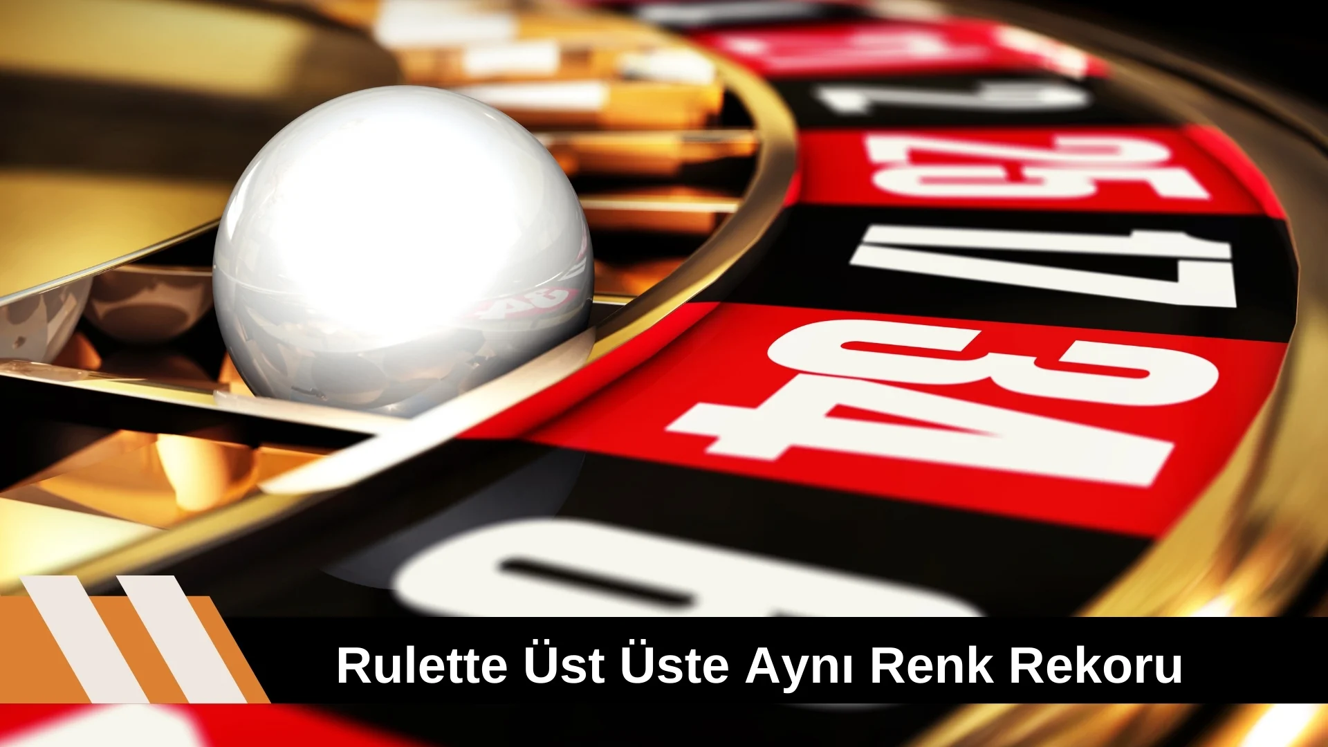 Rulette Üst Üste Aynı Renk Rekoru